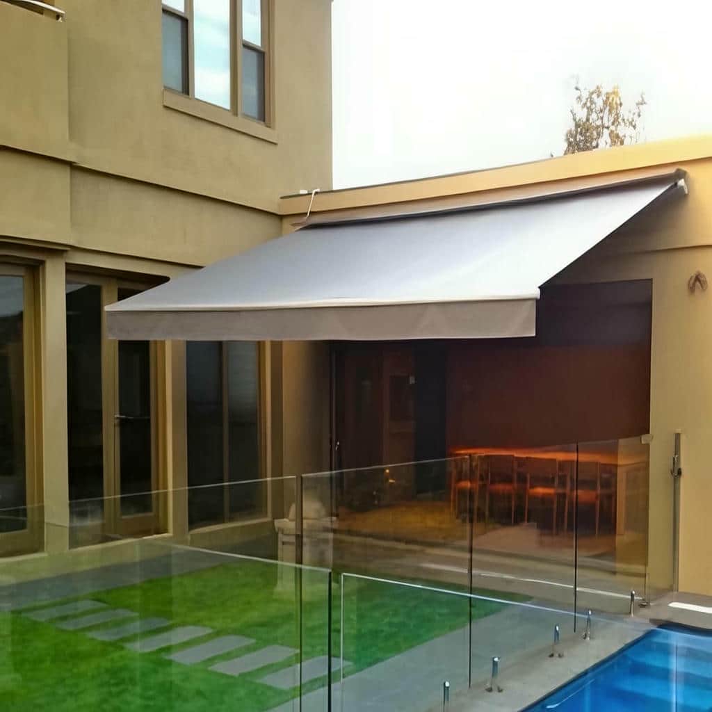 سایبان ریموت دار نمای ورودی مرکز فروش تخصصی سایبان ریموت دار ویژه دوام و طول عمر بالا