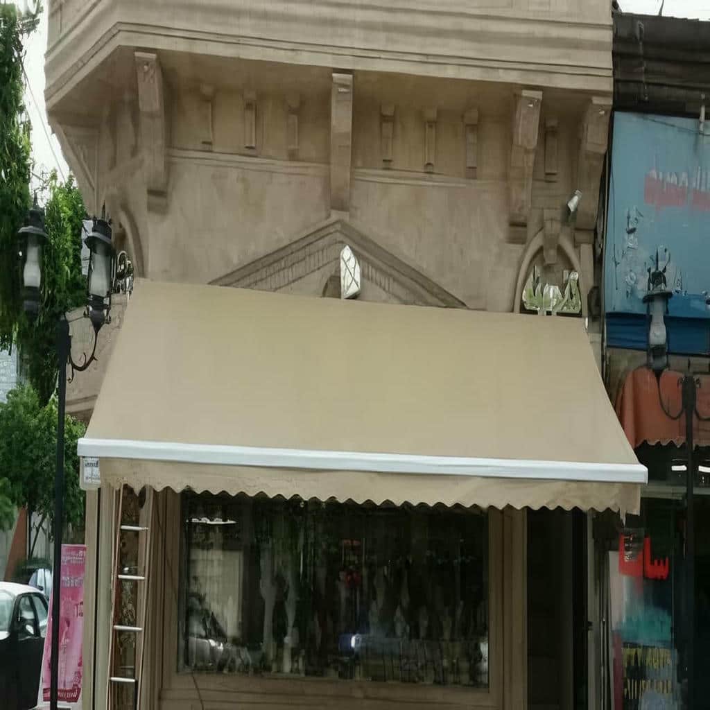 سایبان تاشو حیاط