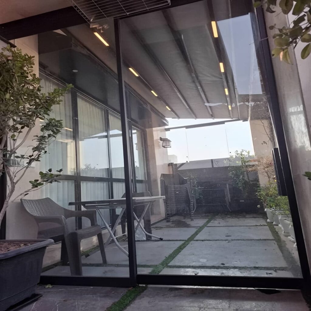 سایه بان اتوماتیک تراس