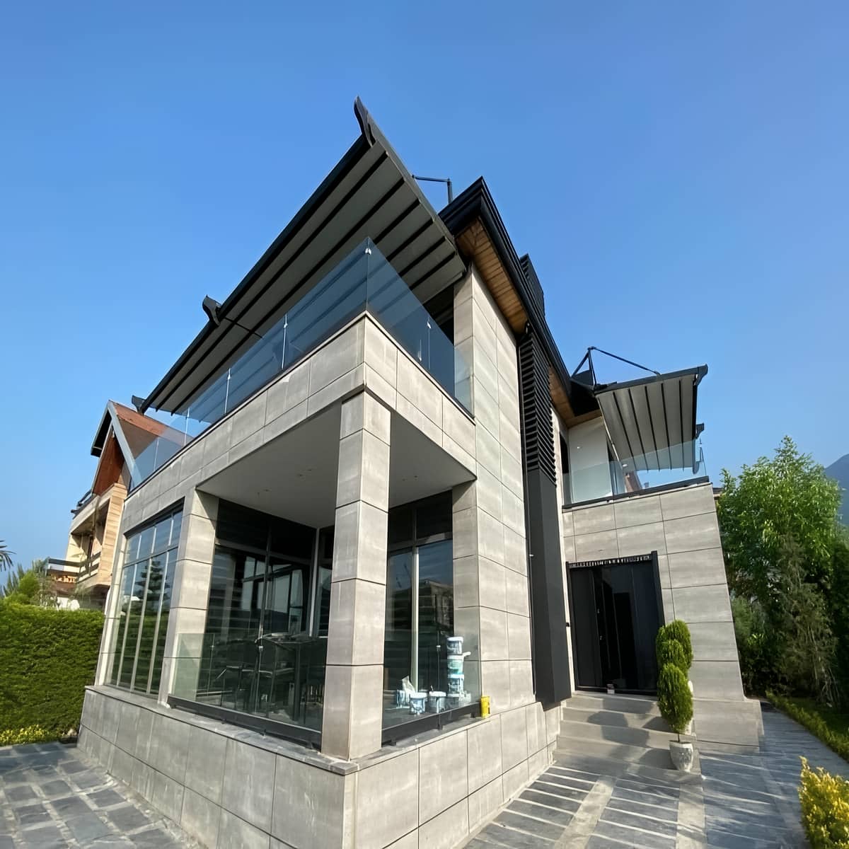 سایبان تاشو فضای کم عرض
