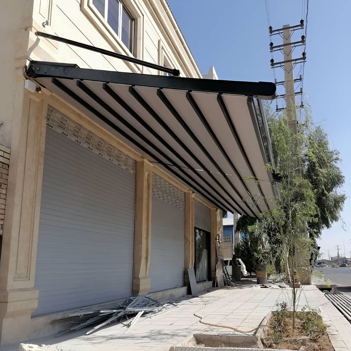 سایبان فول باکس پوشش کامل مرکز فروش مستقیم سایبان فول باکس برای اندازه گیری و سفارش ابعاد سفارشی