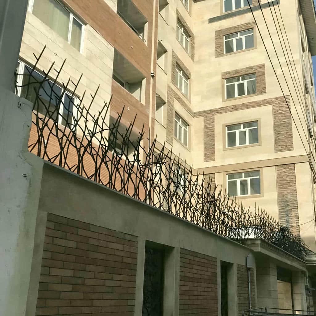 حفاظ دیوار سرنیزه ای مقاوم