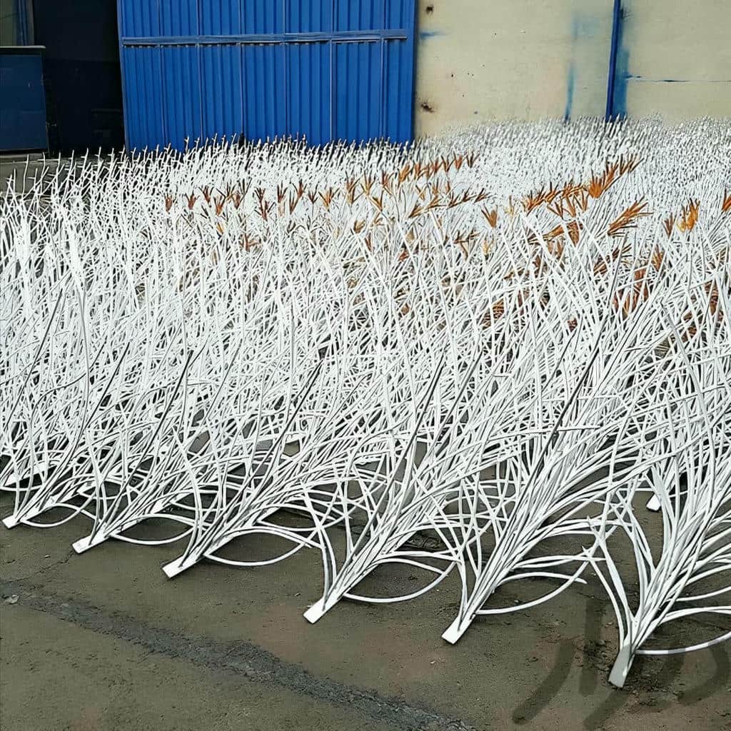 حفاظ دیوار با پوشش رنگی