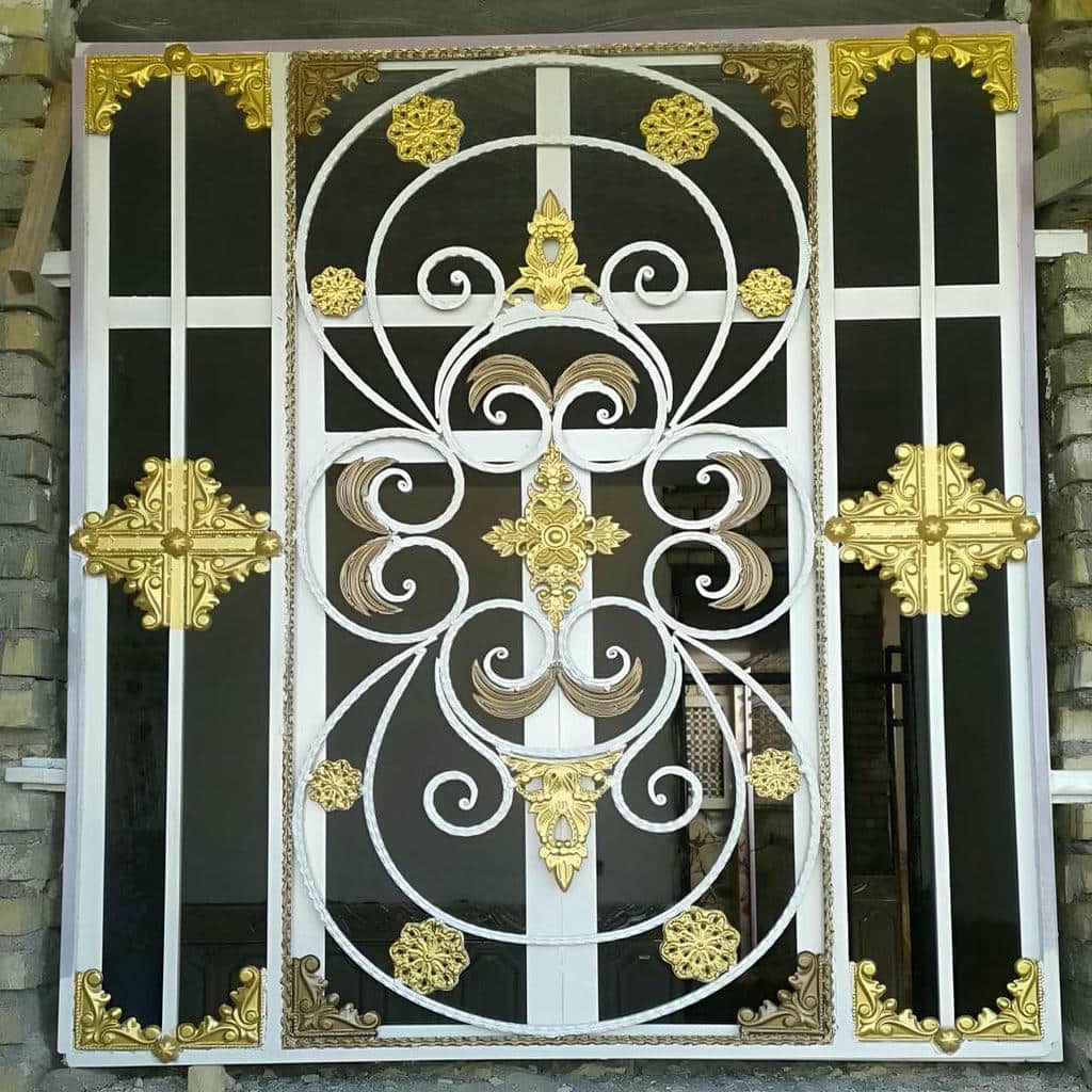 نرده پنجره آهنی مقاوم