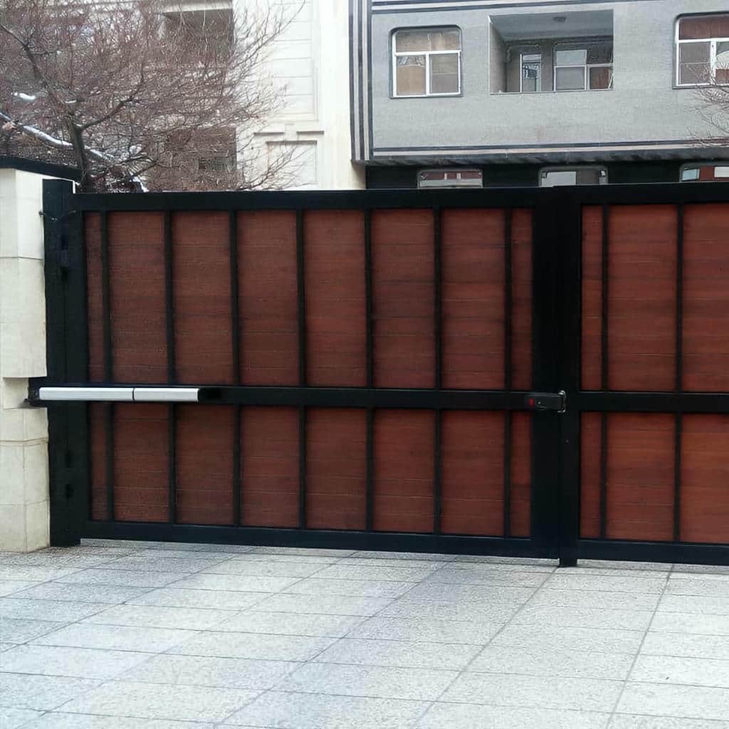 جک درب ویلایی مشکی مدرن مرکز فروش جک درب ویلایی سفارشی مناسب پروژه های لوکس و سفارشی