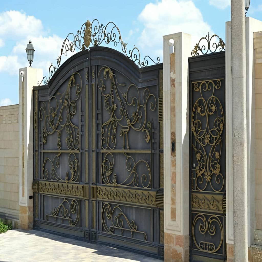 درب آهنی با پوشش مقاوم