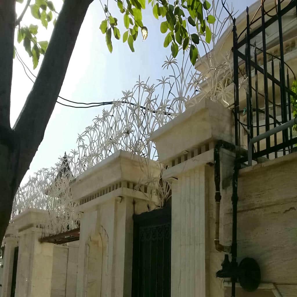 حفاظ سرنیزه ای فلزی