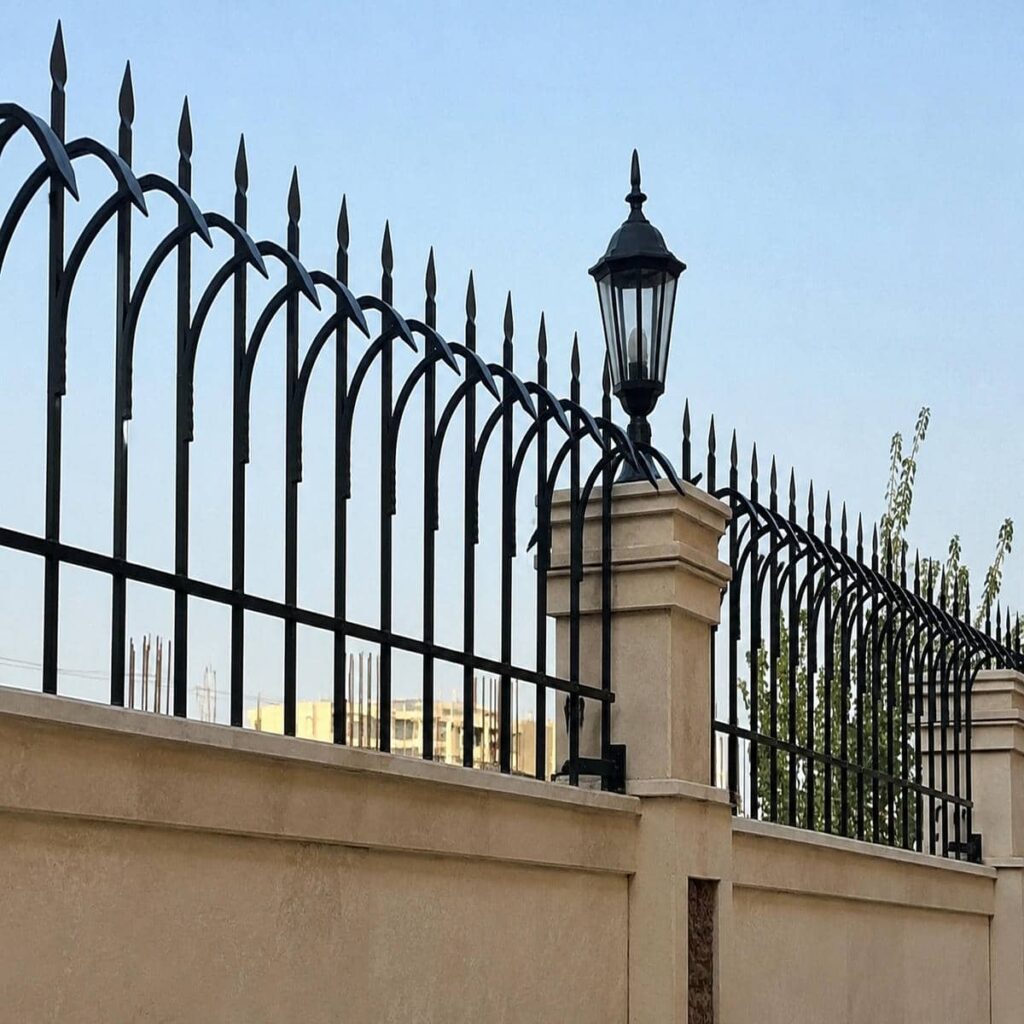 حفاظ دیوار با اتصالات جوشکاری تمیز