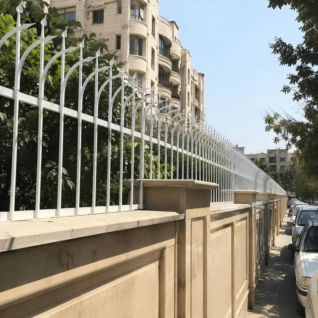 حفاظ دیوار با پوشش رنگ کوره ای در استان اصفهان حفاظ دیوار با پوشش رنگ کوره ای در استان اصفهان
