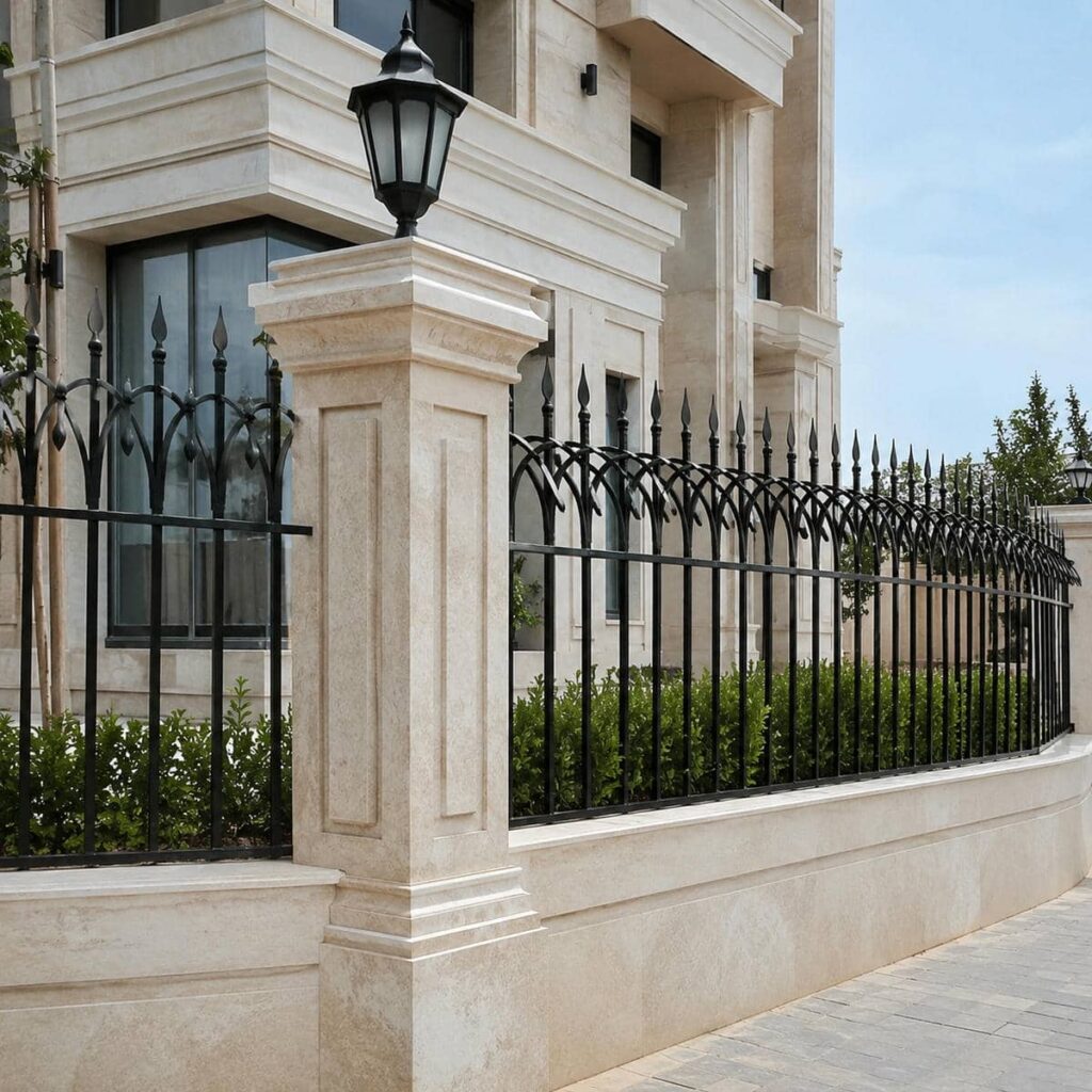 حفاظ دیوار سفارشی برای محوطه در استان هرمزگان