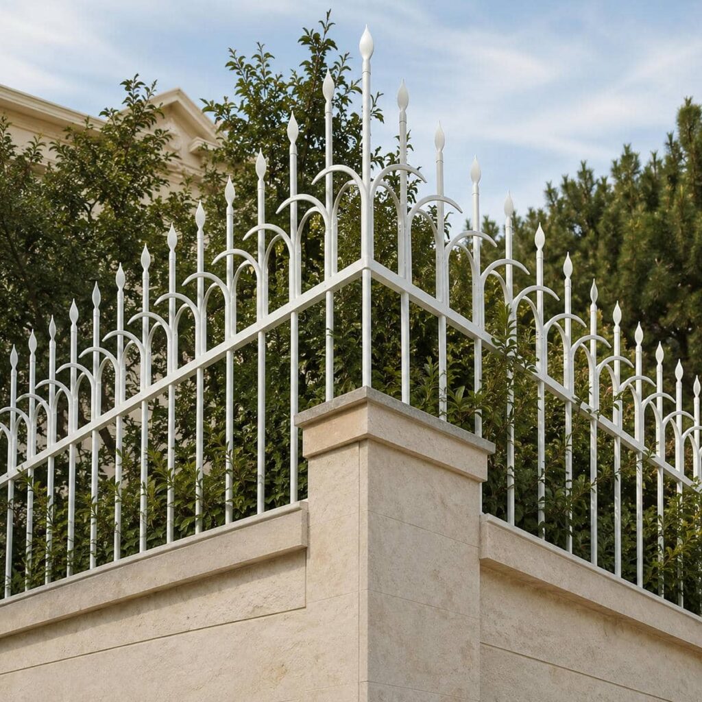 حفاظ دیوار محوطه ویلایی در اهواز
