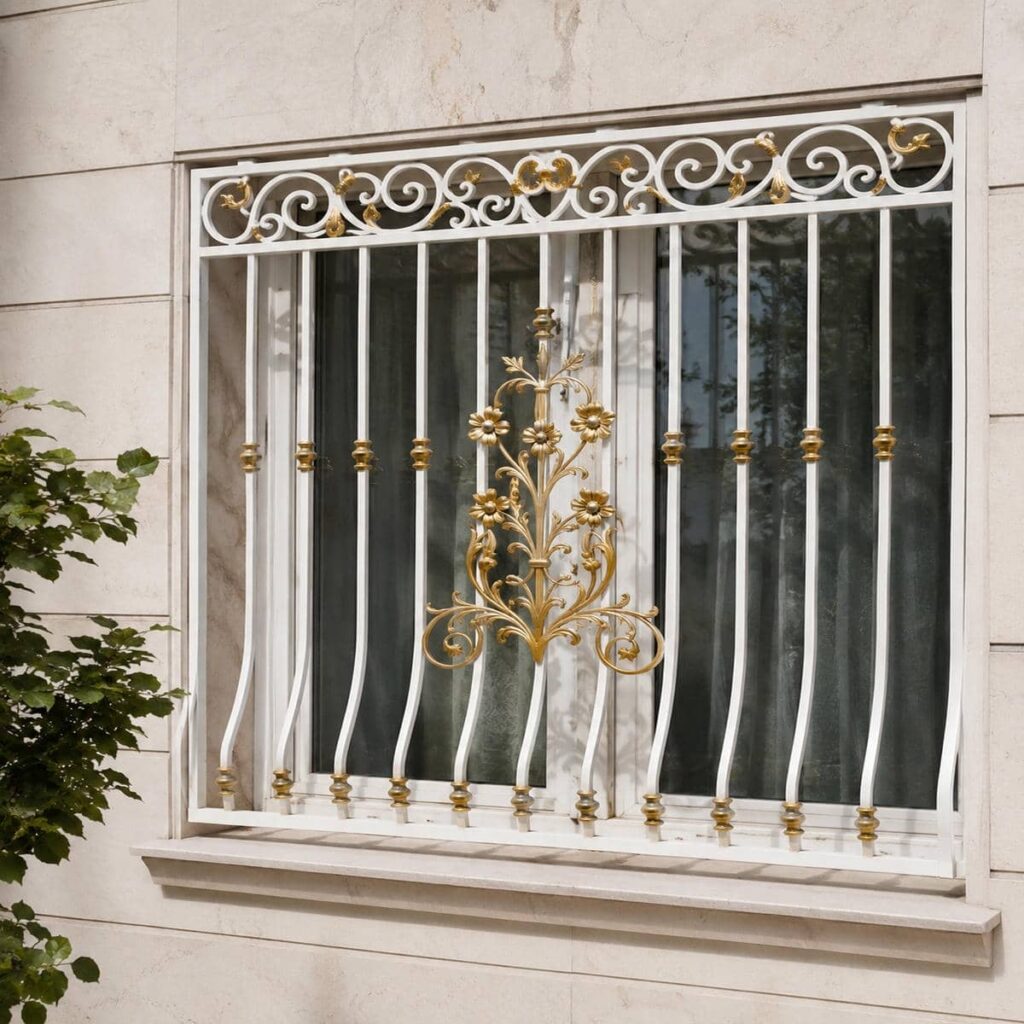 حفاظ پنجره با خطوط عمودی منظم