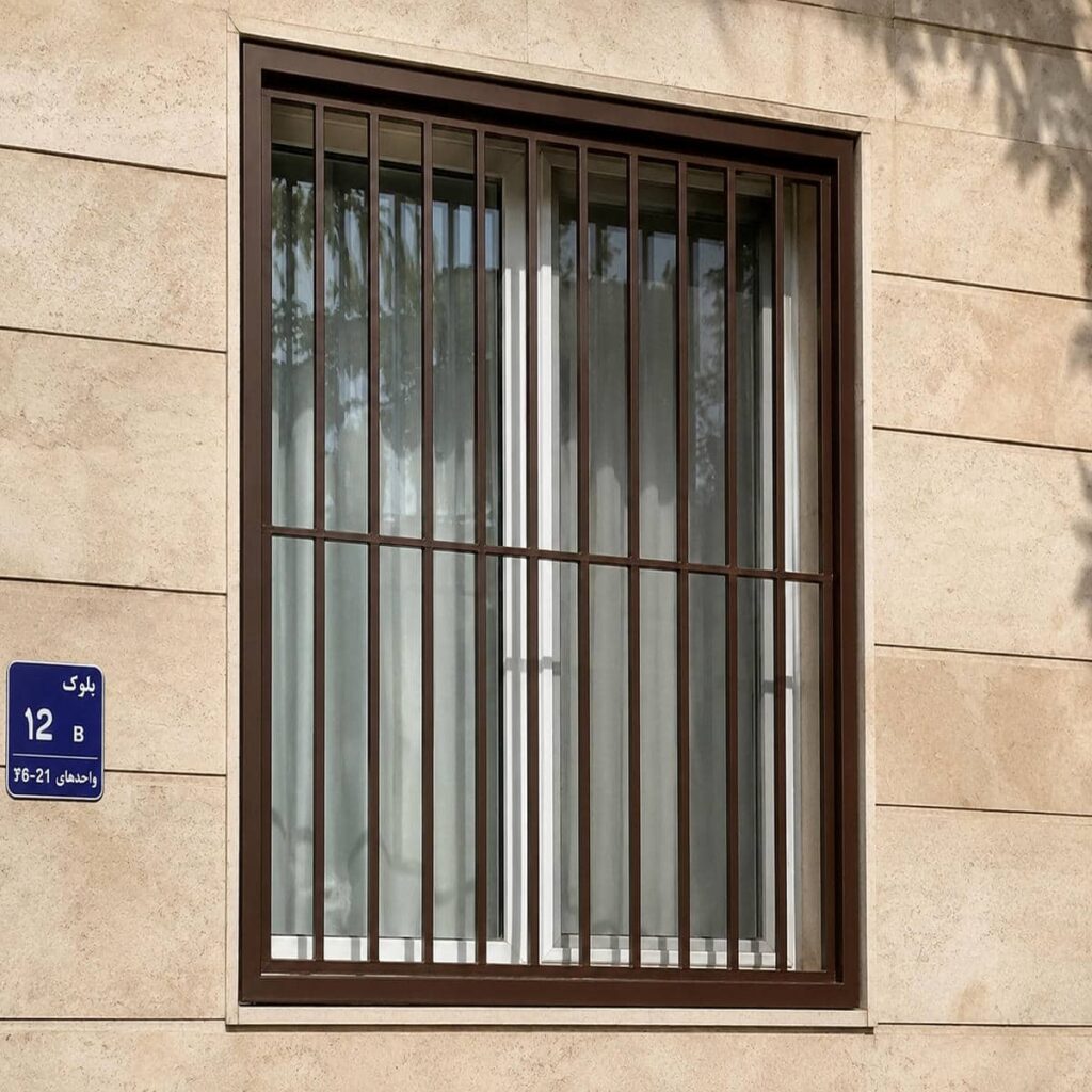 حفاظ پنجره سفارشی آپارتمان در ارومیه حفاظ پنجره سفارشی آپارتمان در ارومیه