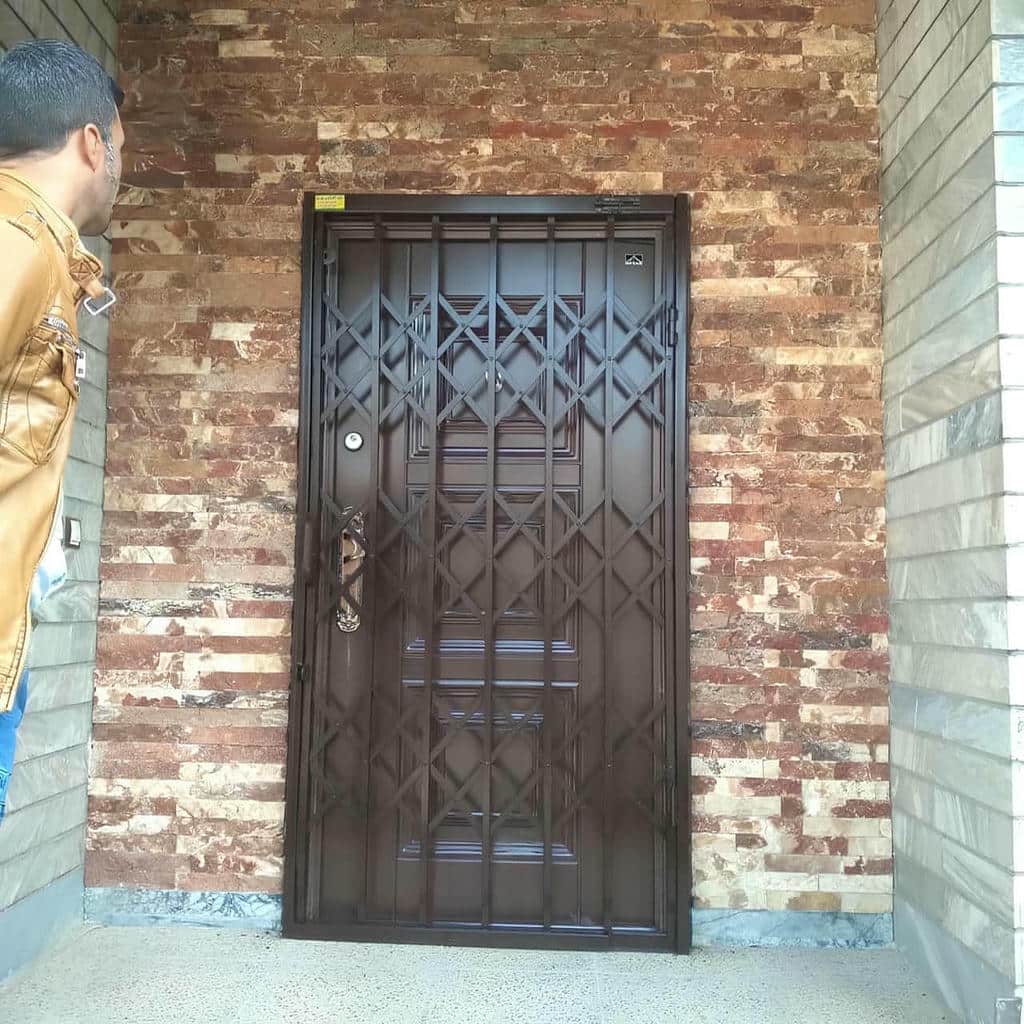 گارد آکاردئونی فلزی در استان گلستان