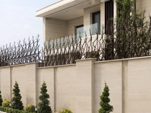 حفاظ دیوار فلزی شاخ گوزنی در زنجان مرکز تخصصی فروش حفاظ دیوار در زنجان و حومه
